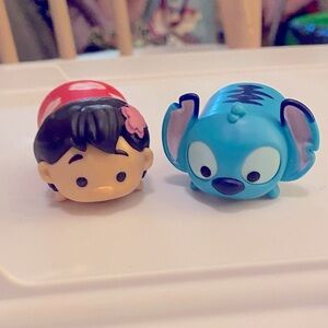 Disney Tsum Tsum Lilo in Red and Stitch in Blue